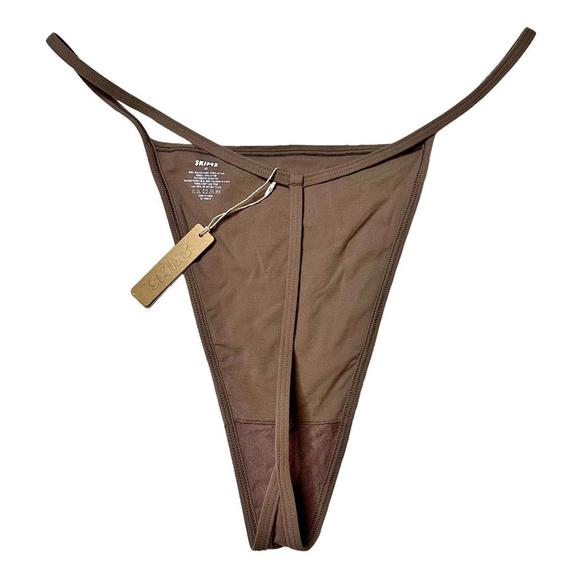 NWT Skims Fits Everybody T-String Thong in Umber Women’s 4X - Picture 2 of 7